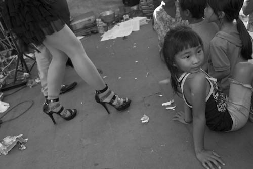 CAMBODIA. Phnom Penh. 10/12/2011: Boeung Kak lake community celebrating Human Rights Day.