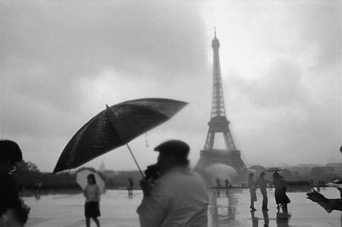 FRANCE. Paris. 30/09/1984: Eiffel tower from the Place du Trocadero.