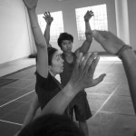 CAMBODIA. Phnom Penh. 14/02/2013: Emmanuèle Phuon, Choreographer, during the rehearsals of Khmeropédies III, with the dancers of Cambodia Living Arts, in view of 3 shows at the Guggenheim Museum in New York later this year.