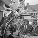 FRANCE. Plumelec. 28/06/1985: Departure of the time trial on the first day of the Tour de France.