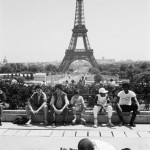 FRANCE. Paris. 14/06/1984: Break dancing at the Trocadero.