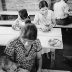 HONDURAS. Guasimo. 4/06/1988: Nicaraguan refugees. Nutrition center.