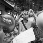 CAMBODIA. Phnom Penh 20/03/2014: Several communities which suffered land issues gathered in front of the City Hall to seek a final resolution to the lingering conflicts.