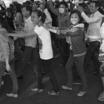 CAMBODIA. Phnom Penh. 1/05/2012: Some 3000 workers celebrating Labour Day parade in the streets of Phnom Penh.