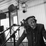 BELGIUM, Brussels. 13/05/2014: Kurt Van Eeghem, radio presenter, in the studios of Radio Klara at the VRT for the Pompidou program.